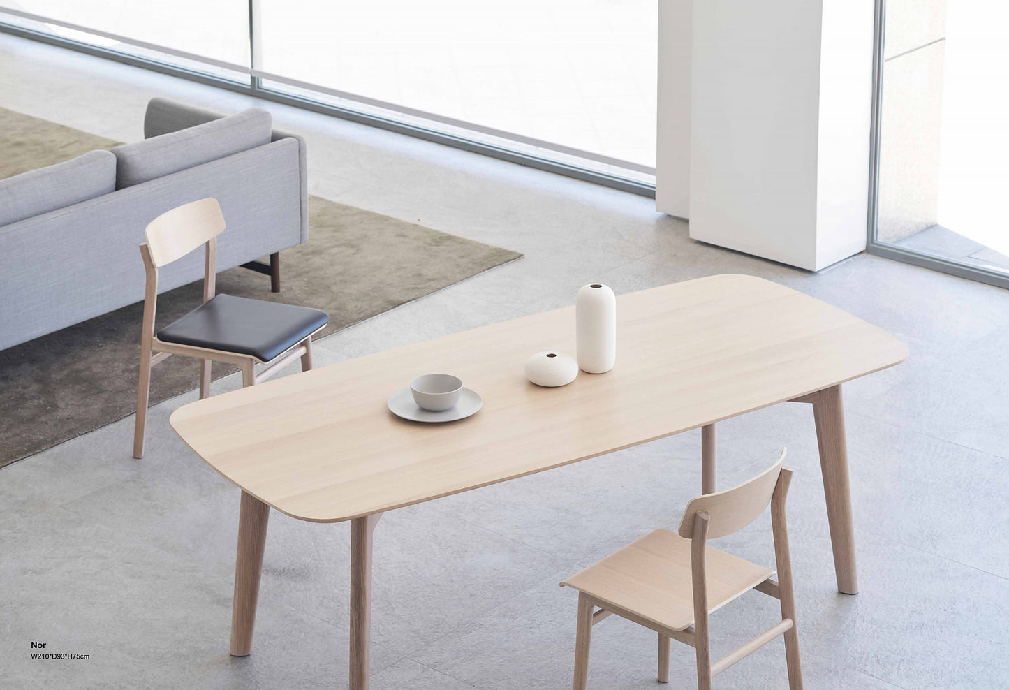 coconordic｜nor（木顶板/长桌）