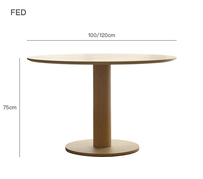 coconordic｜Fed（木顶板/圆桌）